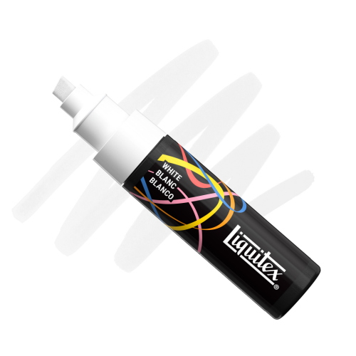 PENNARELLO ACRILICO MULTISUPERFICIE PUNTA MEDIA REVERSIBILE PIATTA E TONDA DA 8 MM LIQUITEX MARKER
