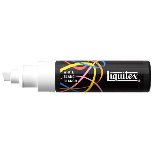 PENNARELLO ACRILICO MULTISUPERFICIE PUNTA MEDIA REVERSIBILE PIATTA E TONDA DA 8 MM LIQUITEX MARKER