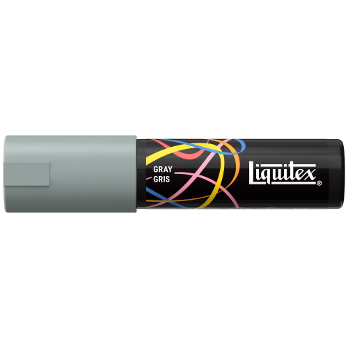 PENNARELLO ACRILICO MULTISUPERFICIE PUNTA MEDIA REVERSIBILE PIATTA E TONDA DA 8 MM LIQUITEX MARKER