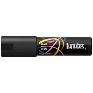 PENNARELLO ACRILICO MULTISUPERFICIE PUNTA MEDIA REVERSIBILE PIATTA E TONDA DA 8 MM LIQUITEX MARKER