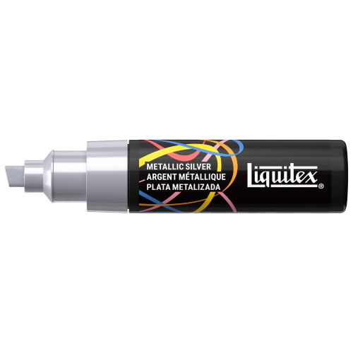 PENNARELLO ACRILICO MULTISUPERFICIE PUNTA MEDIA REVERSIBILE PIATTA E TONDA DA 8 MM LIQUITEX MARKER