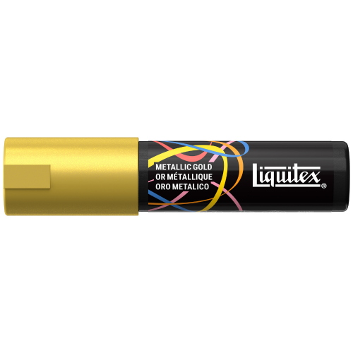 PENNARELLO ACRILICO MULTISUPERFICIE PUNTA MEDIA REVERSIBILE PIATTA E TONDA DA 8 MM LIQUITEX MARKER