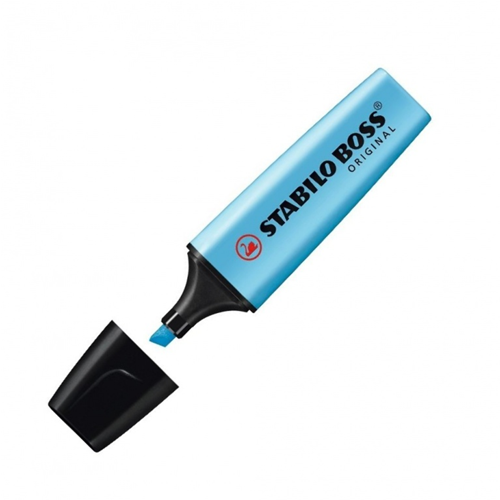 EVIDENZIATORE CON PUNTA A SCALPELLO STABILO BOSS ORIGINAL