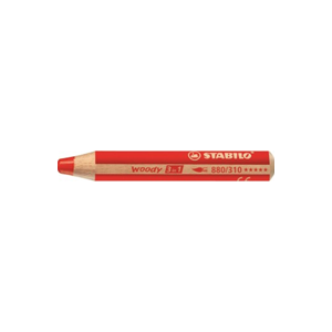 MATITONE COLORATO A CERA ED ACQUERELLABILE STABILO WOODY 3 IN 1 