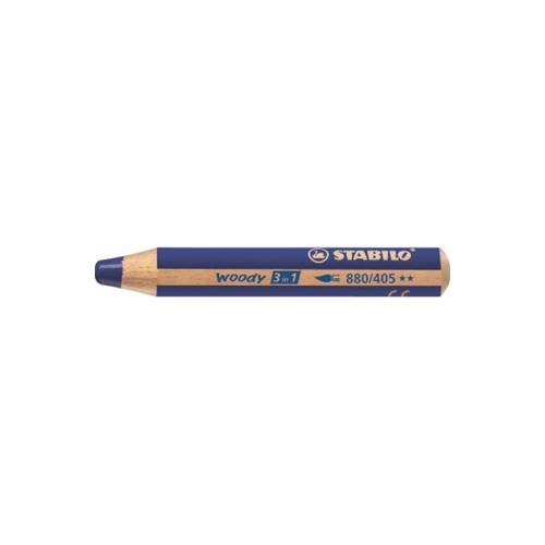 MATITONE COLORATO A CERA ED ACQUERELLABILE STABILO WOODY 3 IN 1 