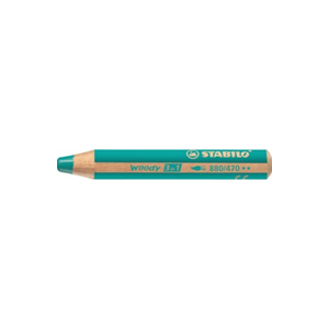 MATITONE COLORATO A CERA ED ACQUERELLABILE STABILO WOODY 3 IN 1 