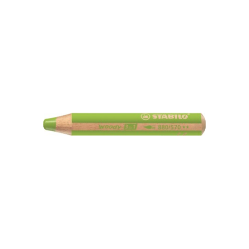 MATITONE COLORATO A CERA ED ACQUERELLABILE STABILO WOODY 3 IN 1 