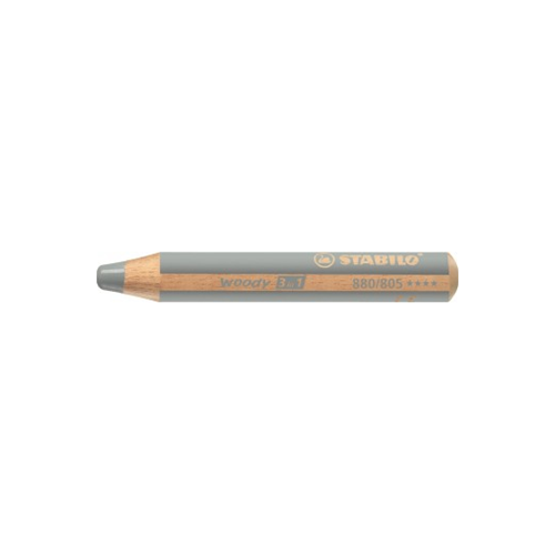 MATITONE COLORATO A CERA ED ACQUERELLABILE STABILO WOODY 3 IN 1 