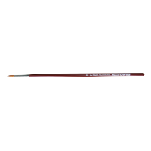 PENNELLO TONDO PELO MARTORA KOLINSKY MANICO LUNGO SERIE 1610 DA VINCI