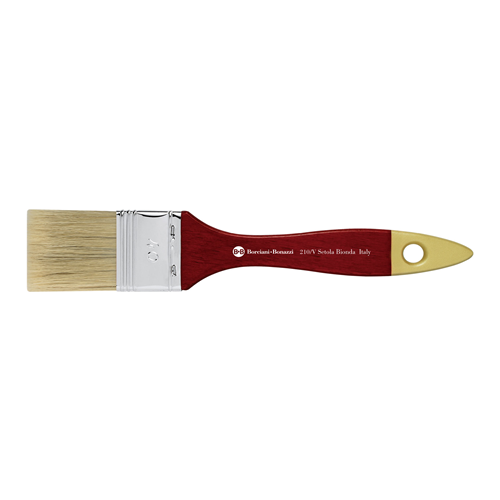 PENNELLESSA BORCIANI E BONAZZI SERIE 210/V - SETOLA BIONDA MANICO CORTO