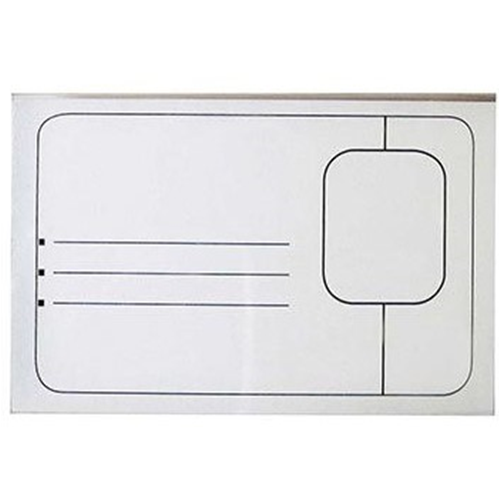 PORTA BADGE CON SPILLA 9 X 6 CM