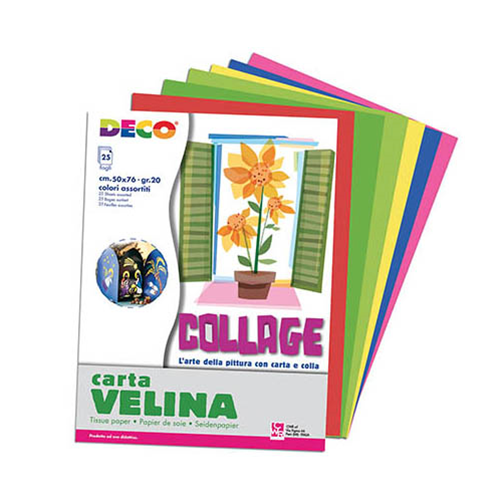 FOGLIO CARTA VELINA DA 21 GR CM 50 X 70 CWR