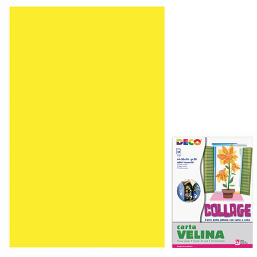 FOGLIO CARTA VELINA DA 21 GR CM 50 X 70 CWR