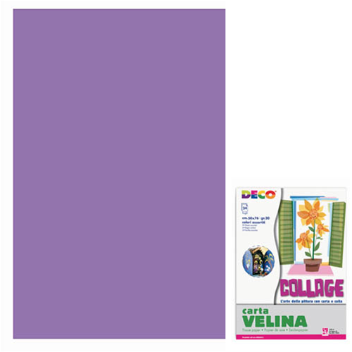 FOGLIO CARTA VELINA DA 21 GR CM 50 X 70 CWR