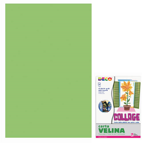 FOGLIO CARTA VELINA DA 21 GR CM 50 X 70 CWR