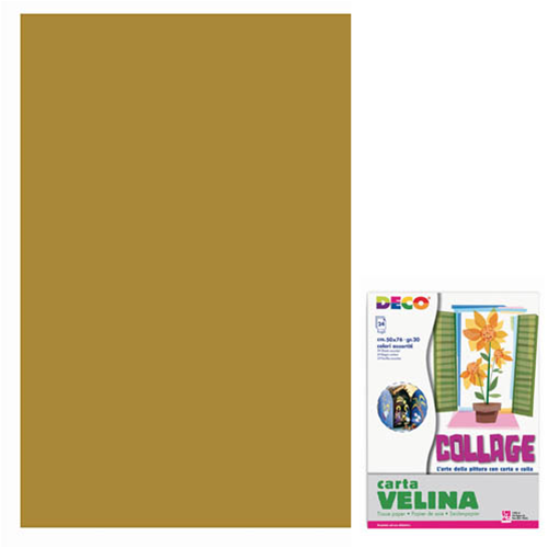 FOGLIO CARTA VELINA DA 21 GR CM 50 X 70 CWR