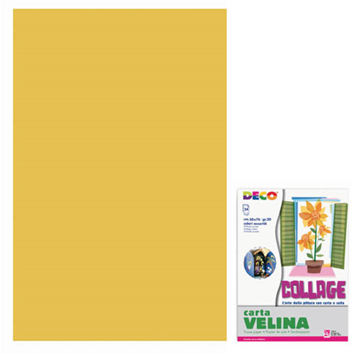 FOGLIO CARTA VELINA DA 21 GR CM 50 X 70 CWR