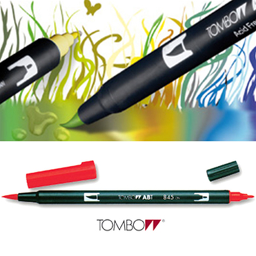 PENNARELLO A DOPPIA PUNTA A BASE D'ACQUA ABT DUAL BRUSH TOMBOW
