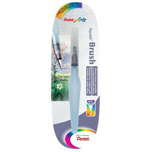 PENNA PUNTA PENNELLO CON SERBATOIO PUNTA FINE AQUASH BRUSH PENTEL
