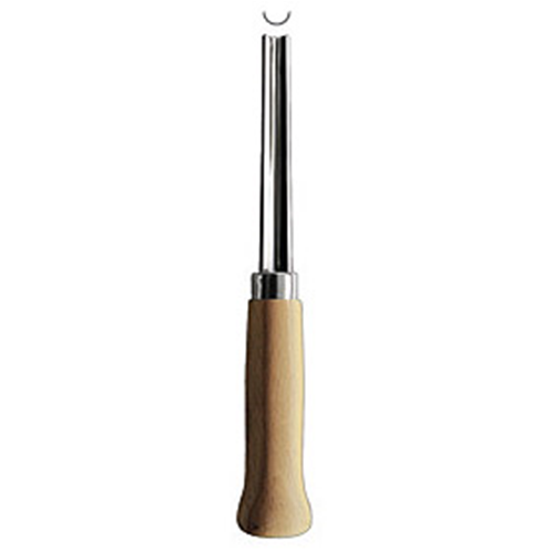 SGORBIA PER LEGNO CON LAMA IN ACCIAIO TEMPERATO ED AFFILATO MANICO IN LEGNO SERIE 1000