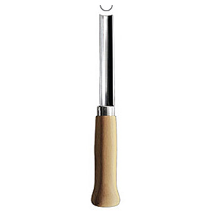 SGORBIA PER LEGNO CON LAMA IN ACCIAIO TEMPERATO ED AFFILATO MANICO IN LEGNO SERIE 1000