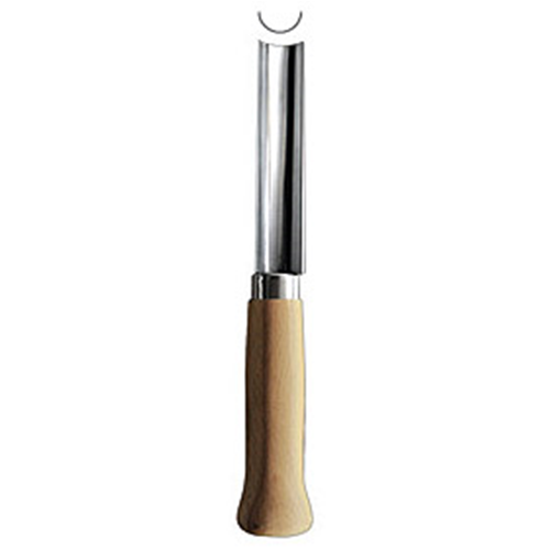 SGORBIA PER LEGNO CON LAMA IN ACCIAIO TEMPERATO ED AFFILATO MANICO IN LEGNO SERIE 1000