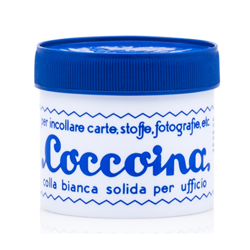 COLLA VINILICA CON PENNELLO BARATTOLO IN PLASTICA GR 125 COCCOINA