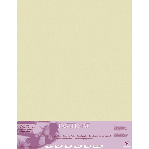 FOGLIO PER PASTELLO PASTELMAT 360 GR MQ CM 50 X 70 CLAIREFONTAINE