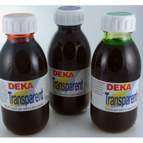 COLORE PER VETRO DEKA TRASPARENT 125 ML
