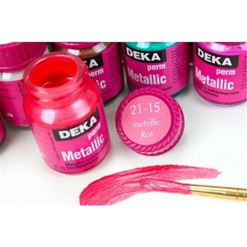 COLORE PER STOFFA METALLIZZATO DA 25 ML DEKA PERM METALLIC