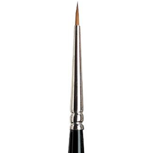 PENNELLO WINSOR & NEWTON SERIE 7 - TONDO IN MARTORA KOLINSKY MANICO CORTO