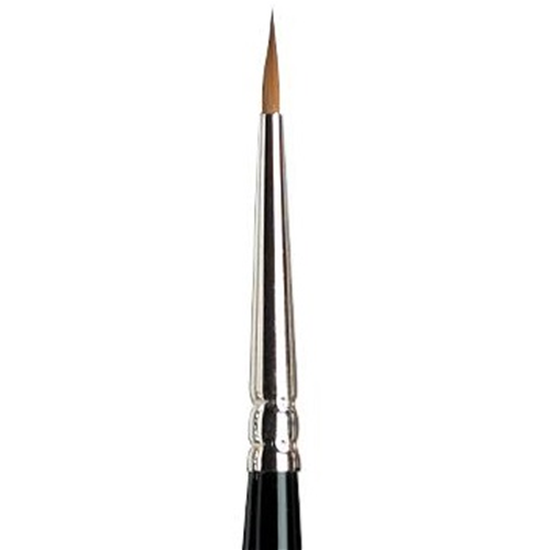 PENNELLO WINSOR & NEWTON SERIE 7 - TONDO IN MARTORA KOLINSKY MANICO CORTO