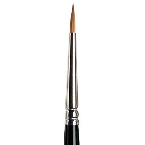 PENNELLO WINSOR & NEWTON SERIE 7 - TONDO IN MARTORA KOLINSKY MANICO CORTO