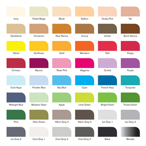 CONFEZIONE IN CARTONE RIGIDO CON 48 PENNARELLI A DOPPIA PUNTA PROMARKER WINSOR & NEWTON