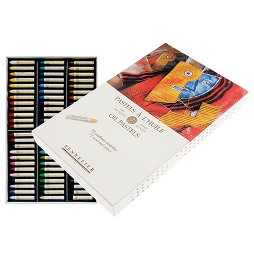 CONFEZIONE IN CARTONE 72 PASTELLI A OLIO SOLIDI DA 5 ML SELEZIONE GENERALE SENNELIER