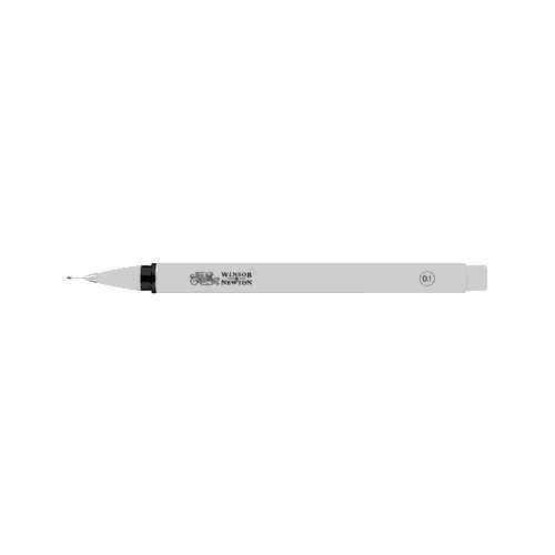 PENNA AD INCHIOSTRO PIGMENTATO NERO SPESSORE MM 0.1 FINELINER WINSOR & NEWTON
