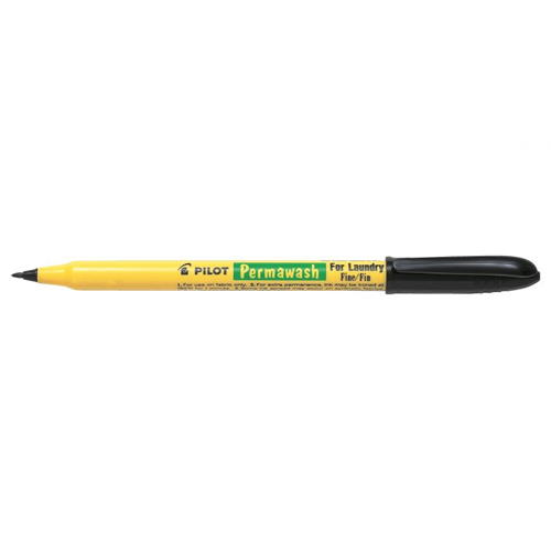 PENNARELLO PER TESSUTO PERMAWASH PUNTA FINE DA 1 MM COLORE NERO PILOT
