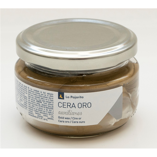 CERA PER PATINATURA METALLIZZATA ORO 75 ML LA PAJARITA