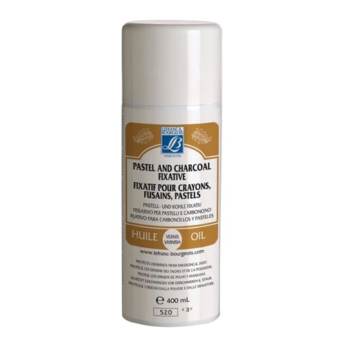 FISSATIVO SPRAY PER MATITA, CARBONCINO, PASTELLO 400 ML LEFRANC & BOURGEOIS