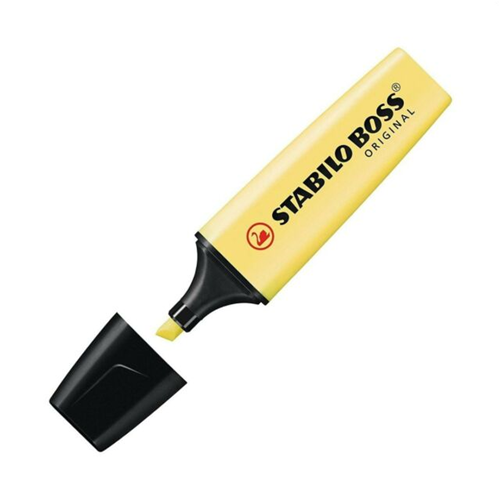EVIDENZIATORE CON PUNTA A SCALPELLO STABILO BOSS ORIGINAL