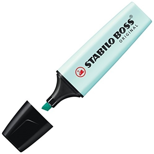 EVIDENZIATORE CON PUNTA A SCALPELLO STABILO BOSS ORIGINAL
