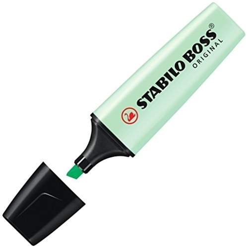 EVIDENZIATORE CON PUNTA A SCALPELLO STABILO BOSS ORIGINAL