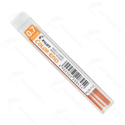 CONFEZIONE 6 MINE COLORE ARANCIO DA 0.7 MM COLOR ENO PILOT 