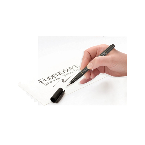 PENNA PUNTA PENNELLO SOFT CON INCHIOSTRO A BASE D'ACQUA NERO FUDENOSUKE TOMBOW