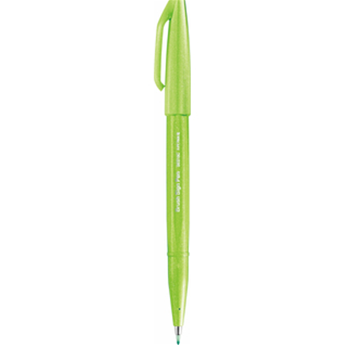 PENNA PUNTA FIBRA PENNELLO BRUSH SIGN PEN PENTEL