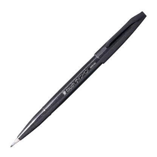 PENNA PUNTA FIBRA PENNELLO BRUSH SIGN PEN PENTEL