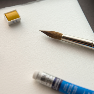BLOCCO DI CARTA PER ACQUERELLO 25% COTONE GRANA FINA GR 300 MQ WINSOR & NEWTON