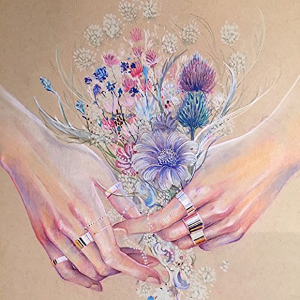 BLOCCO CARTA PER TECNICHE MISTE CM 15,2 X 20,3 GR MQ 300 SUPERFICIE VELLUTATA MIXED MEDIA STRATHMORE