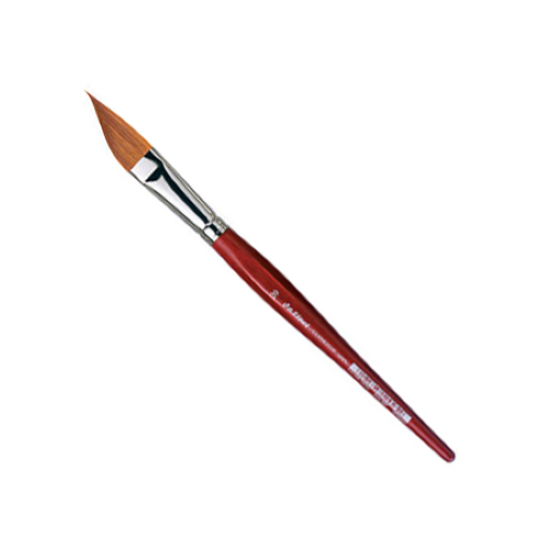 PENNELLO DA VINCI COSMOTOP SPIN SERIE 5587 - A SPADA SINTETICO BRUNO CHIARO MANICO CORTO ESAGONALE