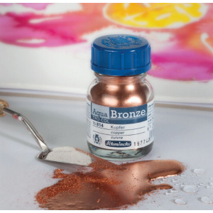 PIGMENTO METALLICO DILUIBILE IN ACQUA 20 ML AQUA BRONZE SCHMINCKE